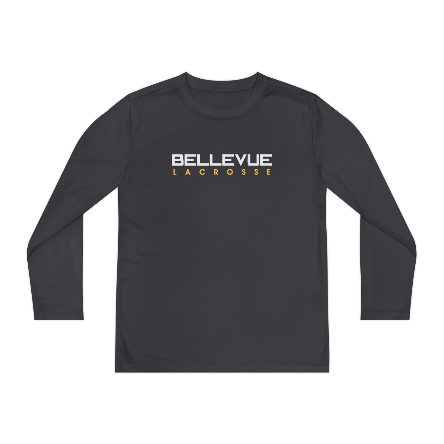 Youth Bellevue Lacrosse Sport-Tek Performance Long Sleeve