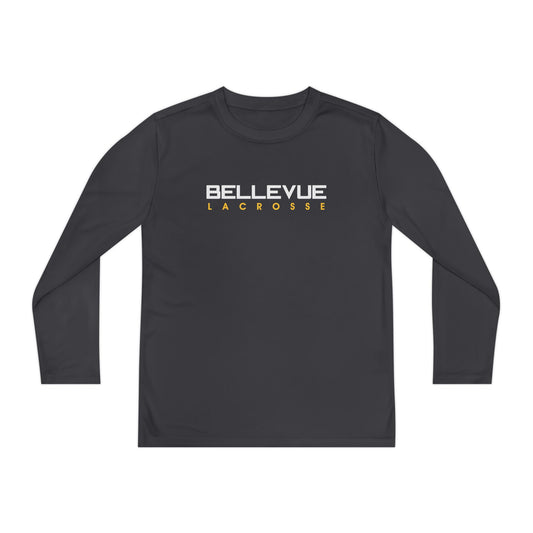 Youth Bellevue Lacrosse Sport-Tek Performance Long Sleeve