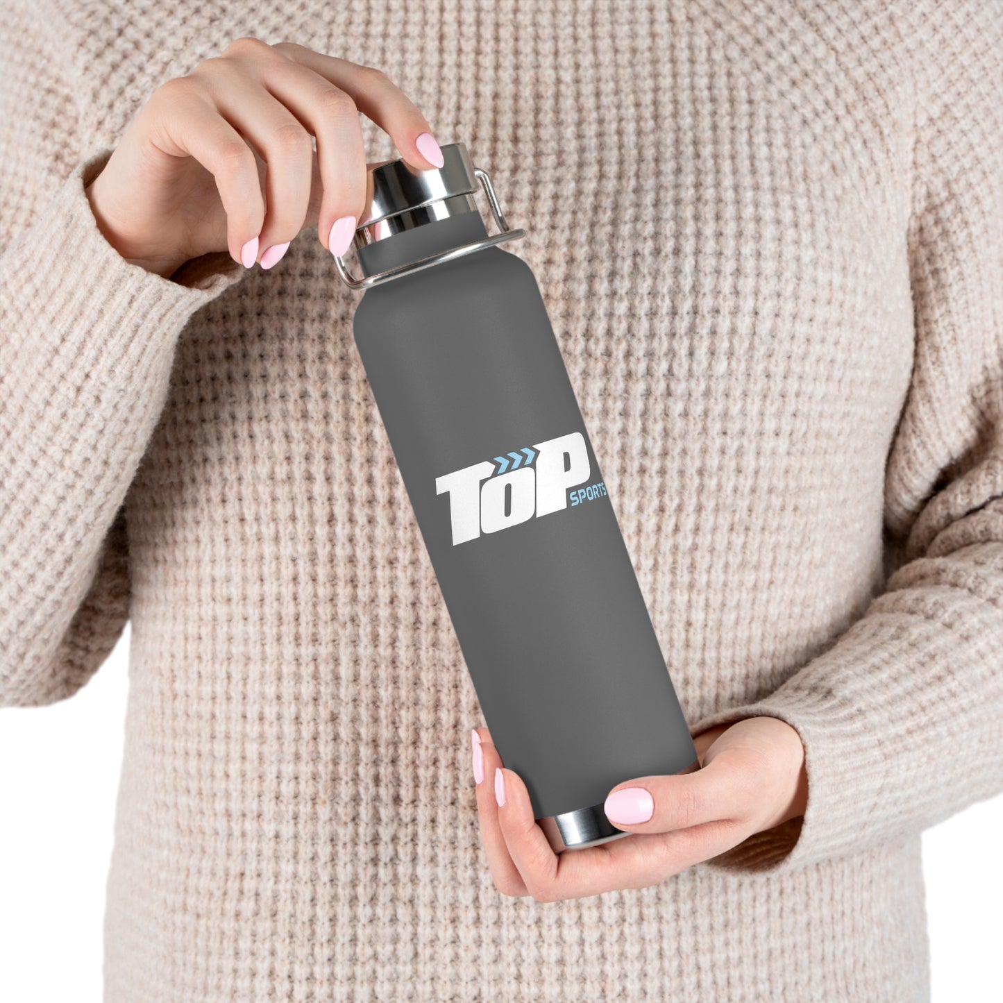 TOP Sports Copper Vacuum Insulated Bottle (22oz)