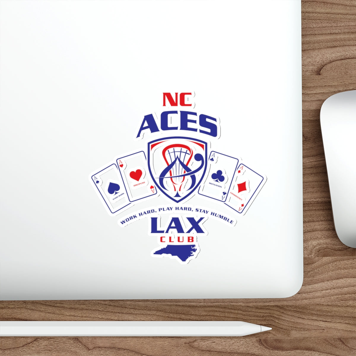 NC Aces Die-Cut Sticker