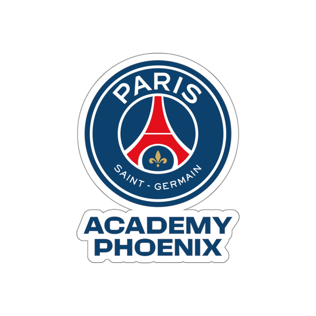 PSG Academy Phoenix Die-Cut Sticker