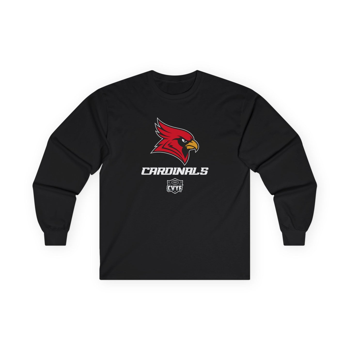 Adult Cardinals Gildan Ultra Cotton Long Sleeve