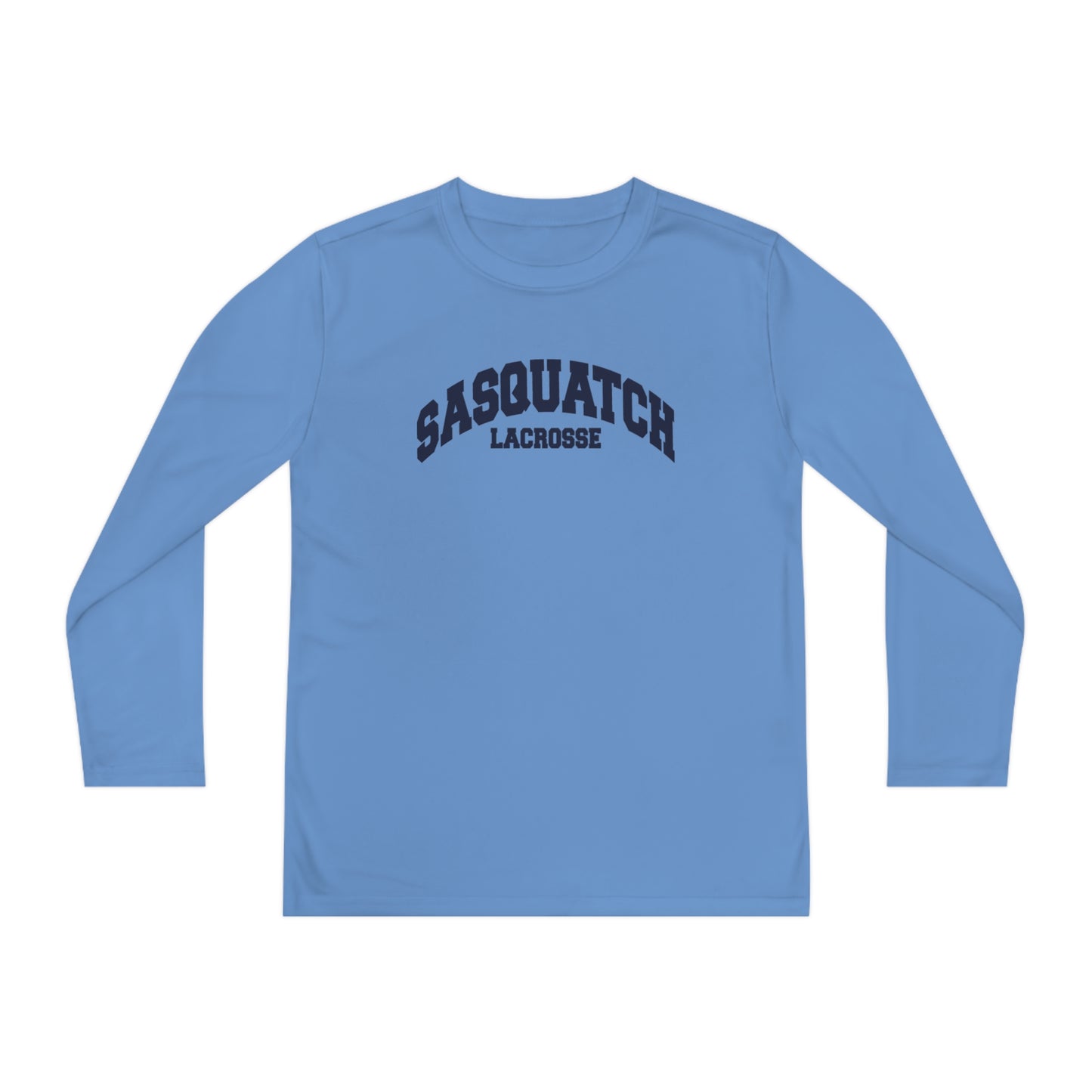 Youth Sasquatch Lacrosse Sport-Tek Performance Long Sleeve Shirt
