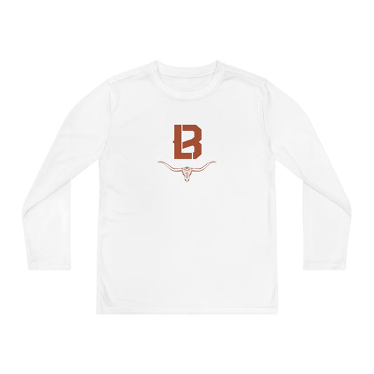 Youth The Lacrosse Barn Sport-Tek Performance Long Sleeve Shirt