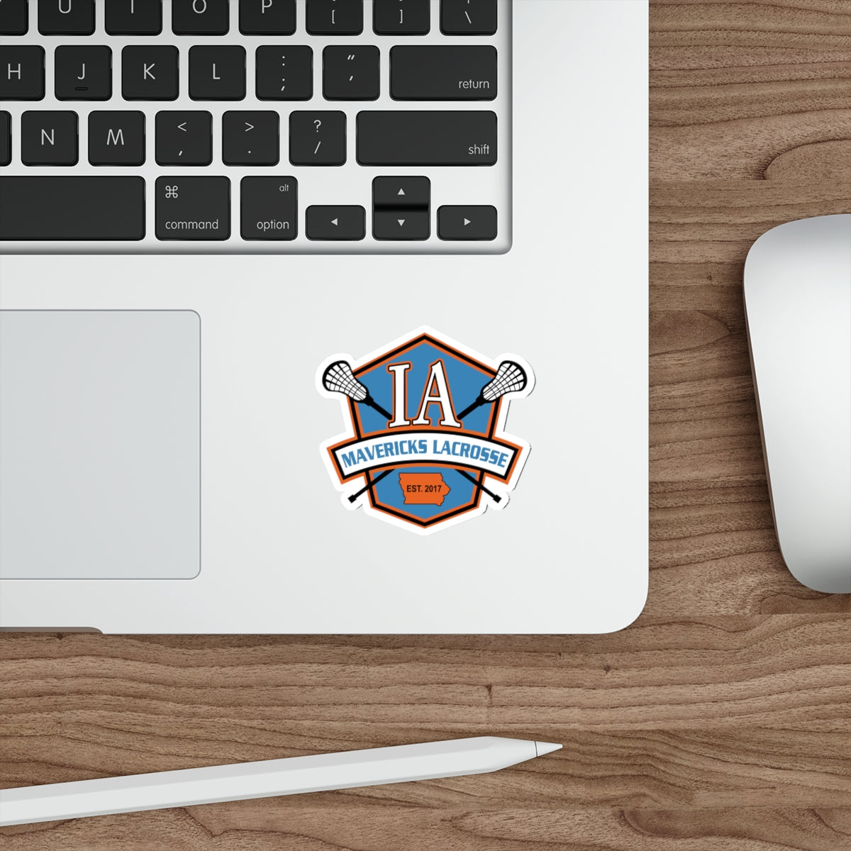 Iowa Mavericks Die Cut Stickers