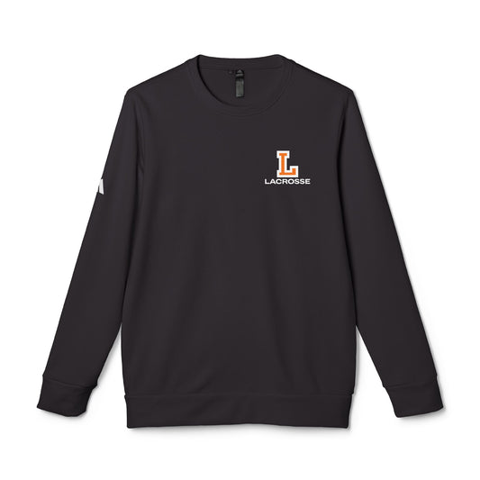 Adult Linsly Lacrosse Adidas Fleece Crewneck Sweatshirt