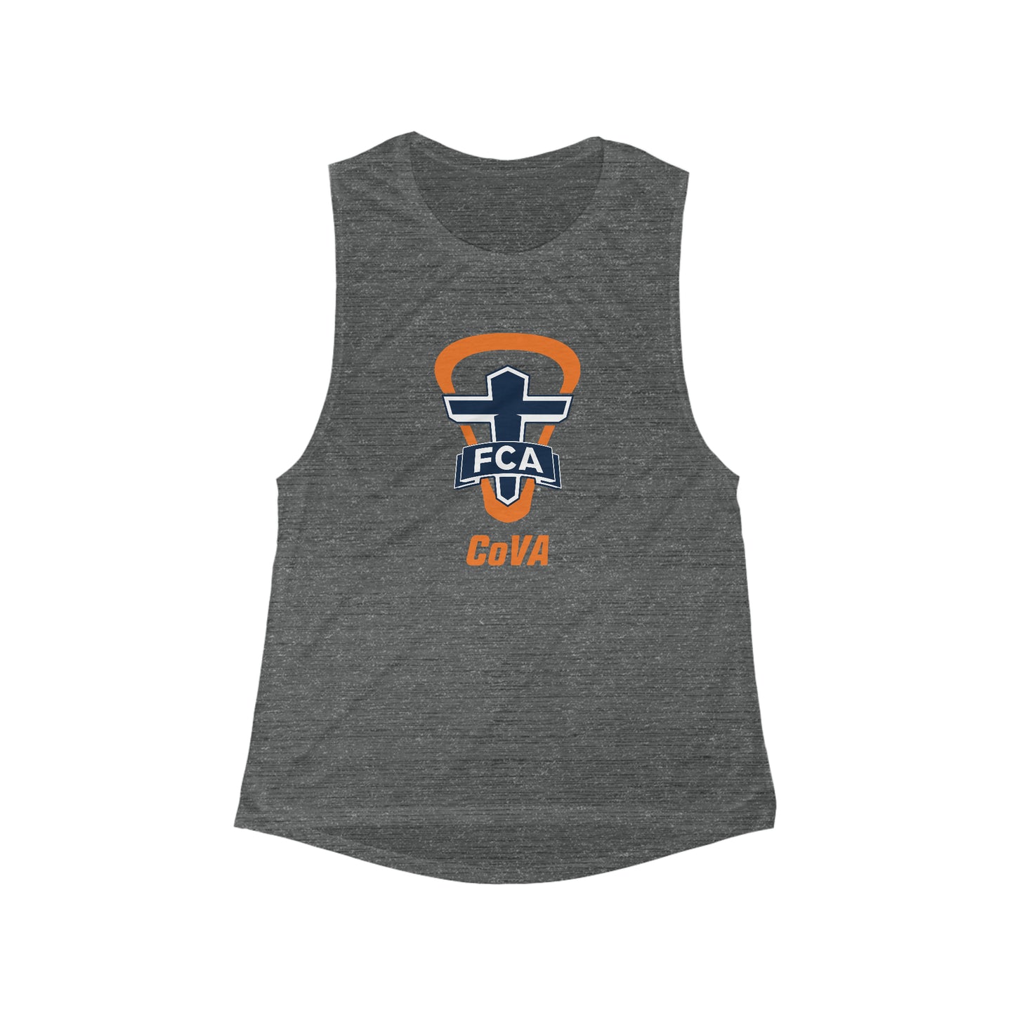 Women's FCA Lacrosse Bella + Canvas Flowy Scoop Sport Tank
