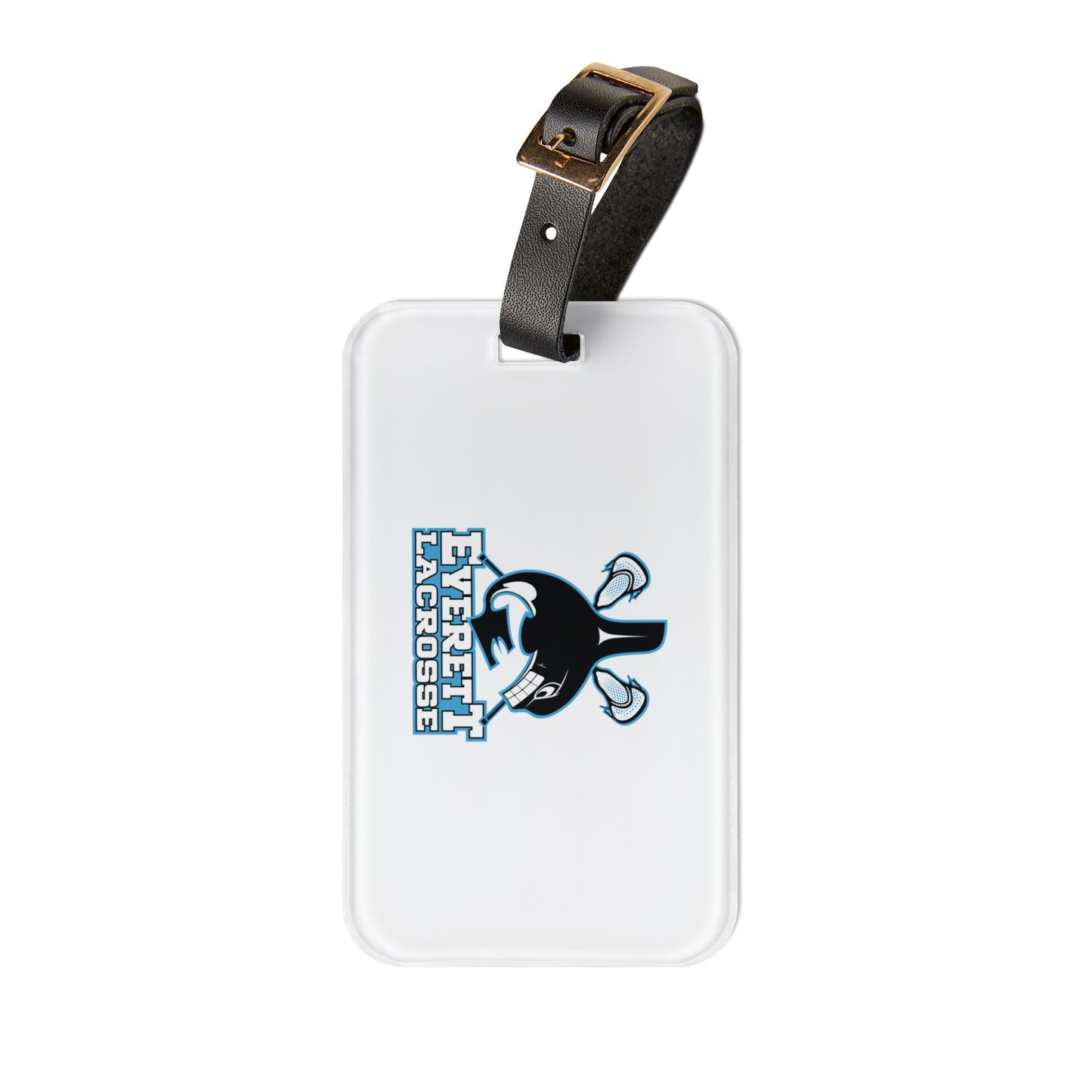 Everett Lacrosse Acrylic Luggage Tag