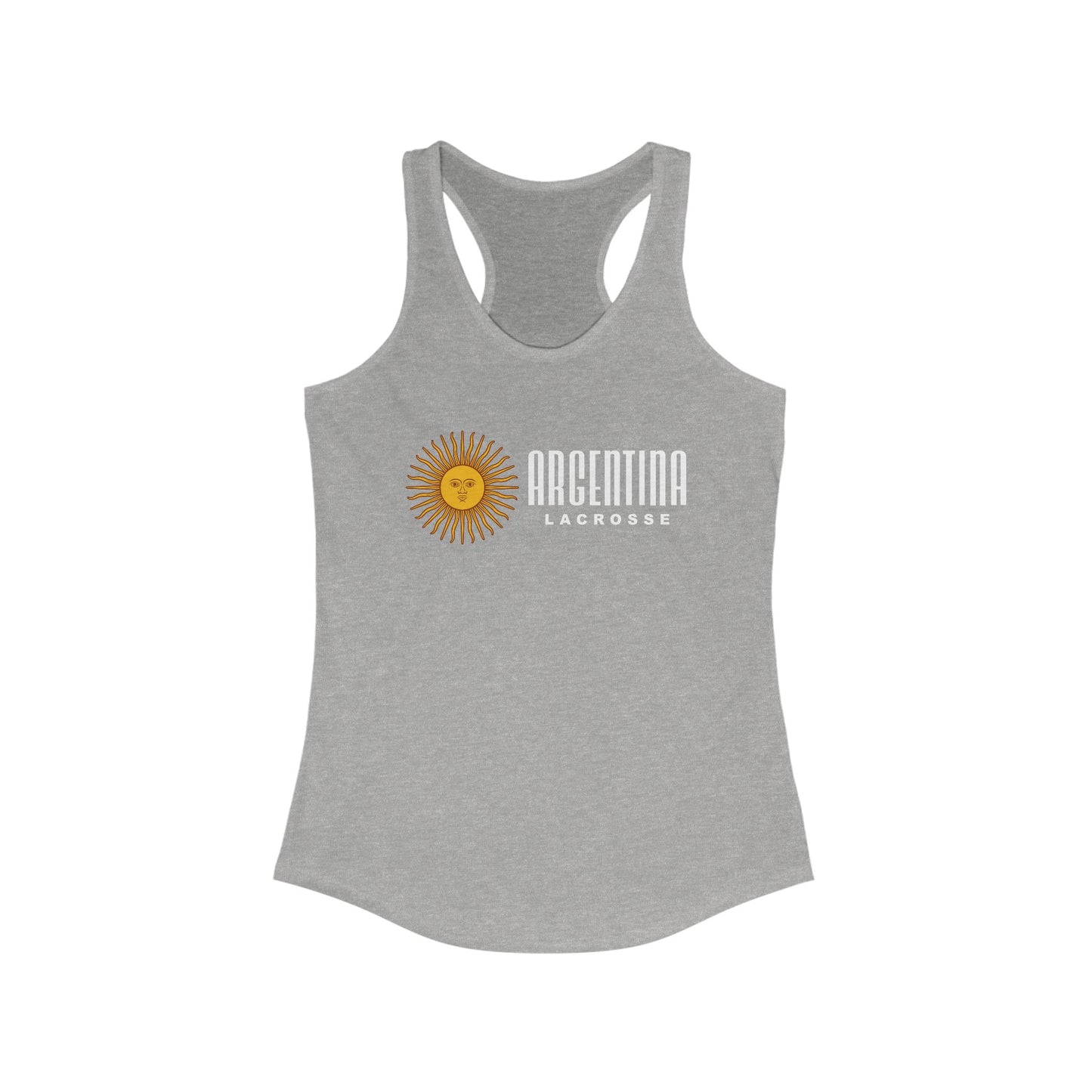 Women's Argentina Lacrosse Next Level Racerback Tank