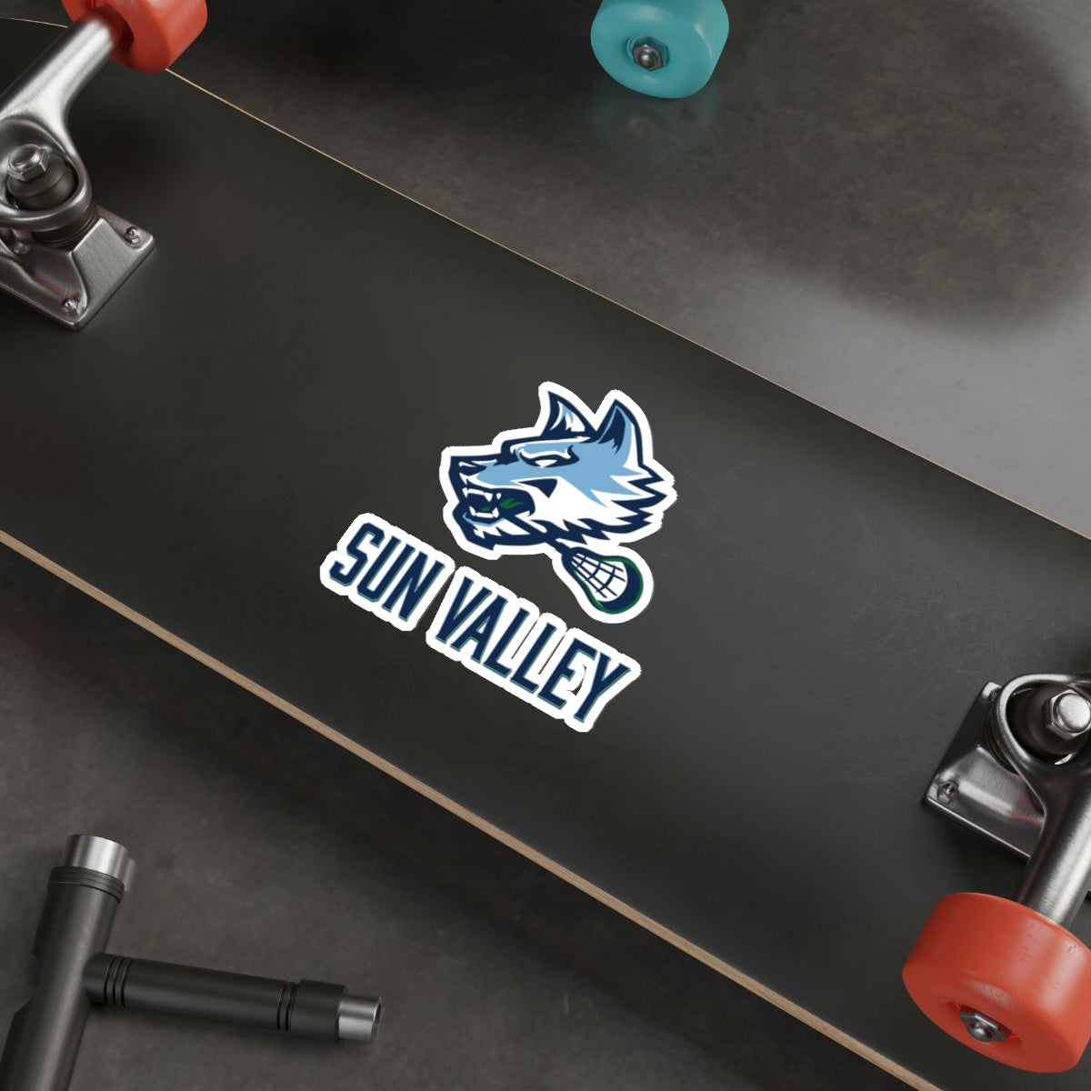 Sun Valley Lacrosse Die-Cut Sticker