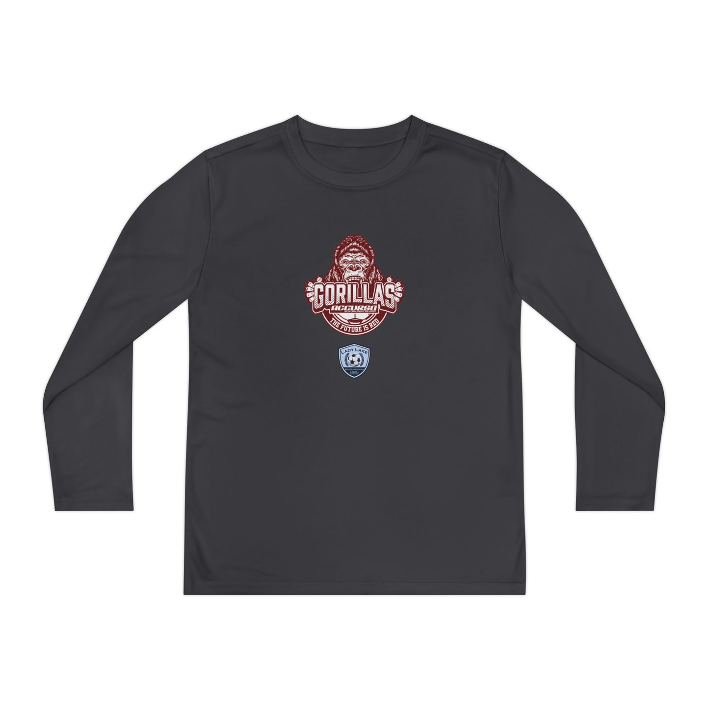 Youth Accurso Gorillas Sport-Tek Performance Long Sleeve Shirt