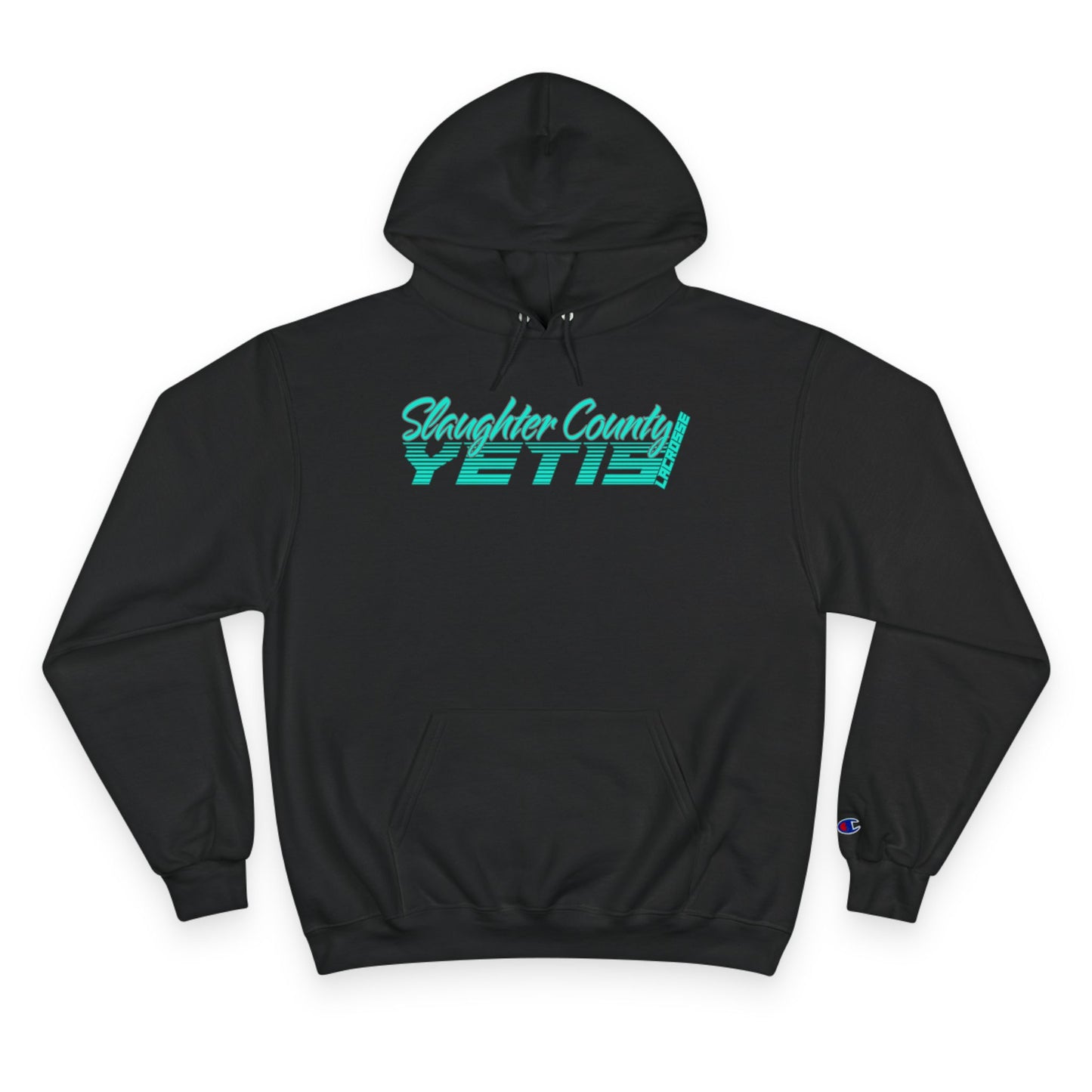 Adult Slaughter County Yetis Lacrosse Champion Hoodie