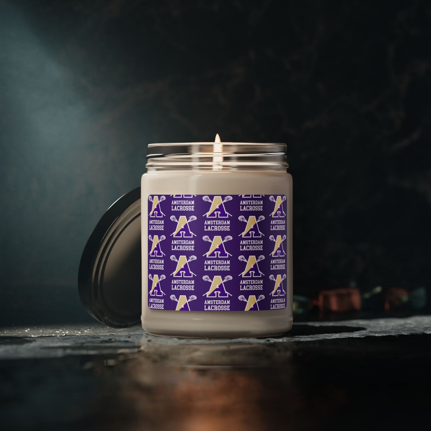 Amsterdam Lacrosse Scented Soy Candle, 9oz