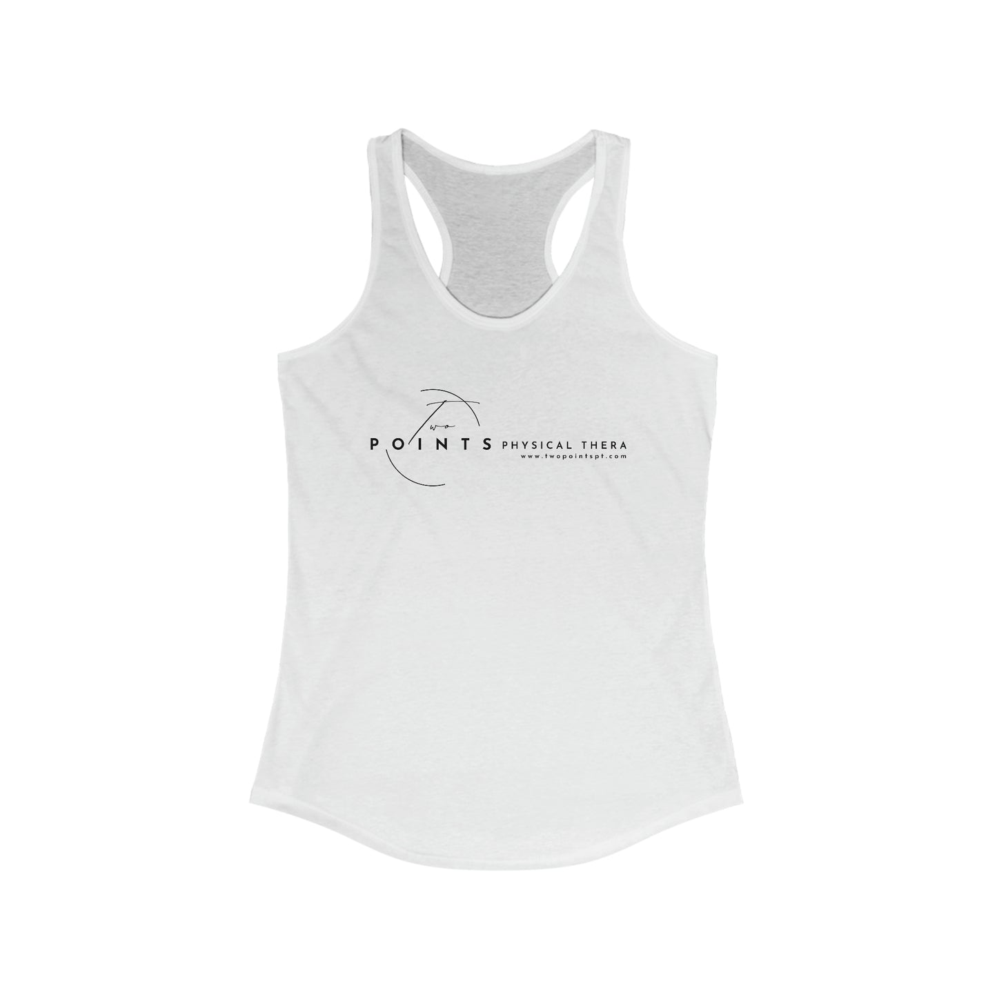 Women's Two Points Physical Therapy Next Level Racerback Tank