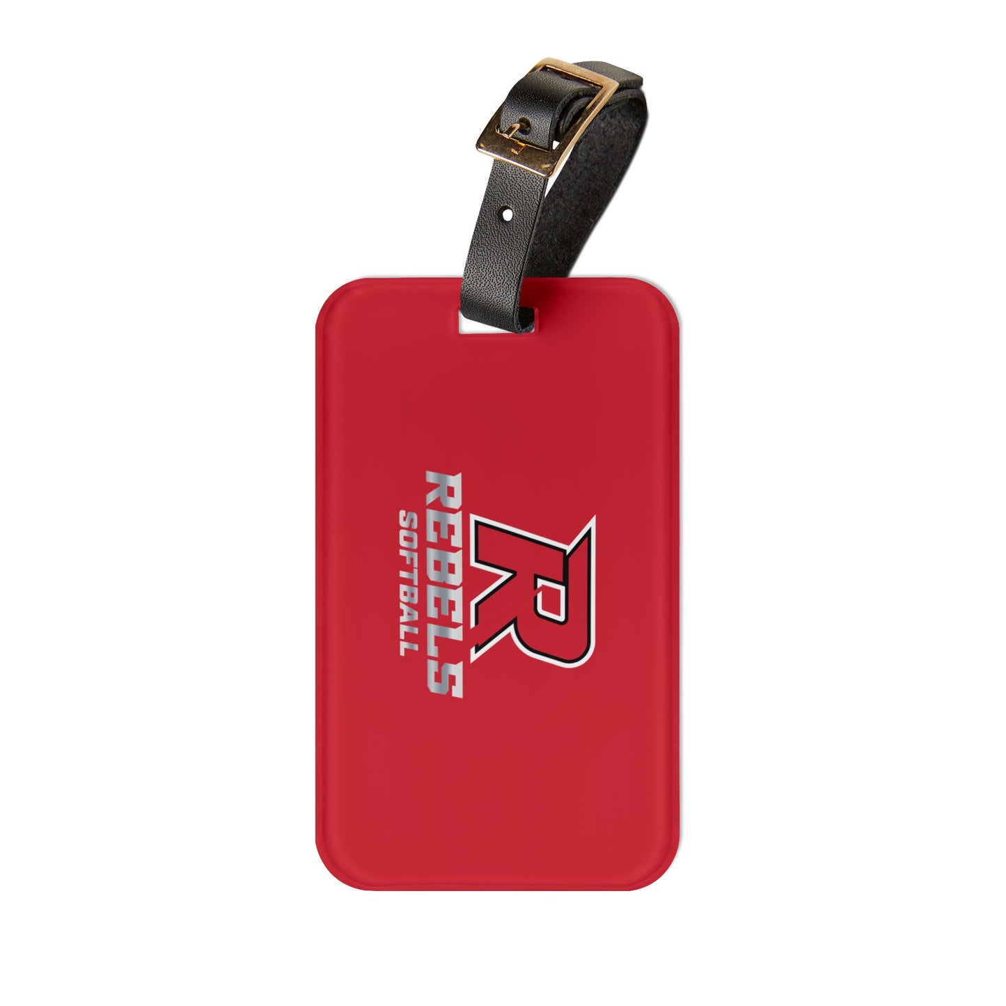 Rebels Softball Luggage Tag