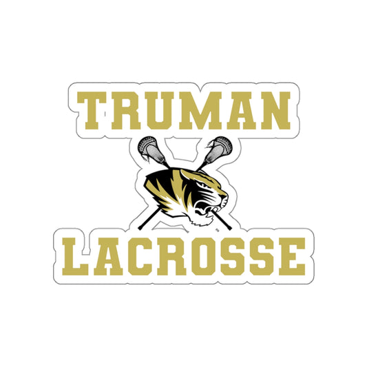 Truman Lacrosse Die-Cut Stickers
