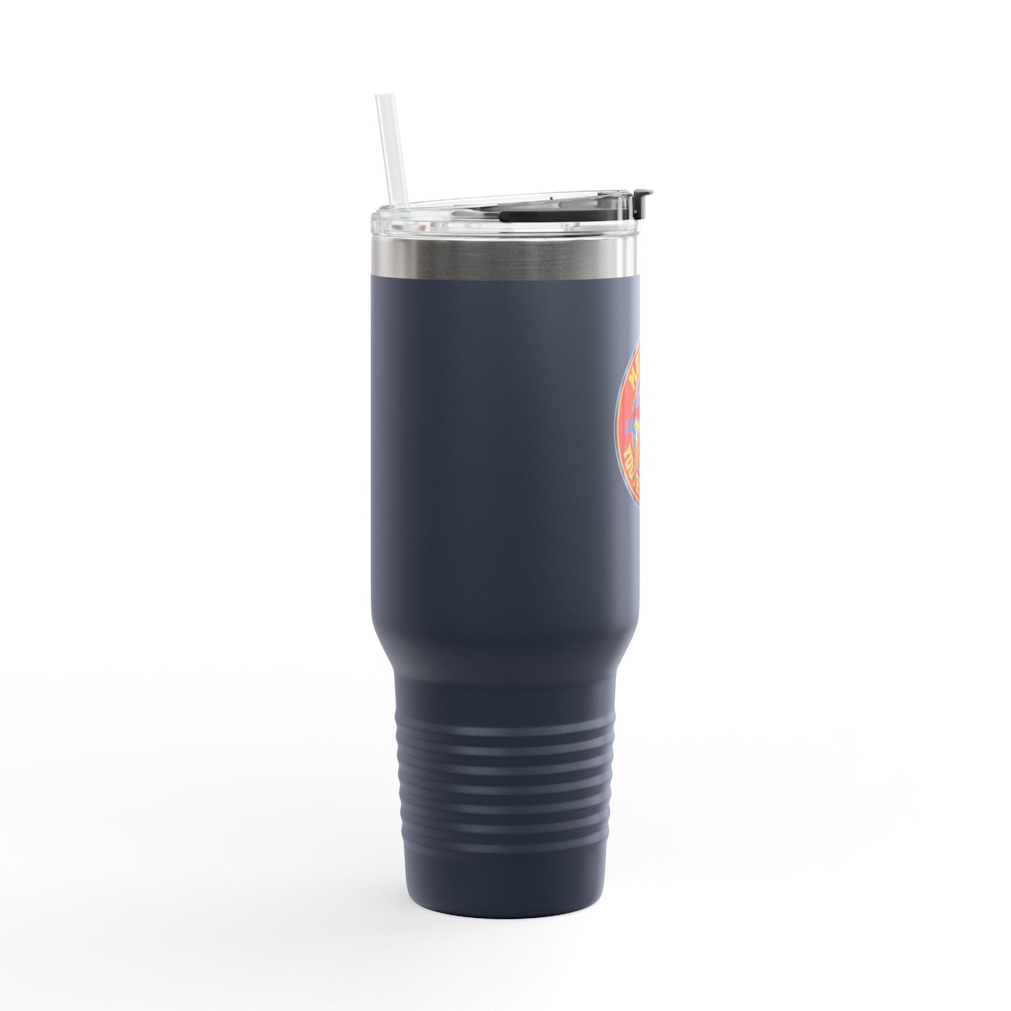Mudhens Baseball Insulated Travel Mug (40 oz)