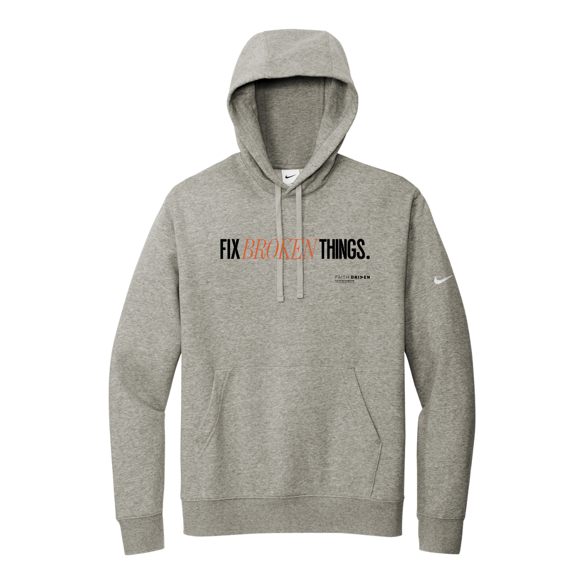 Adult Nike Heavy Fleece Hoodie - Fix (B)