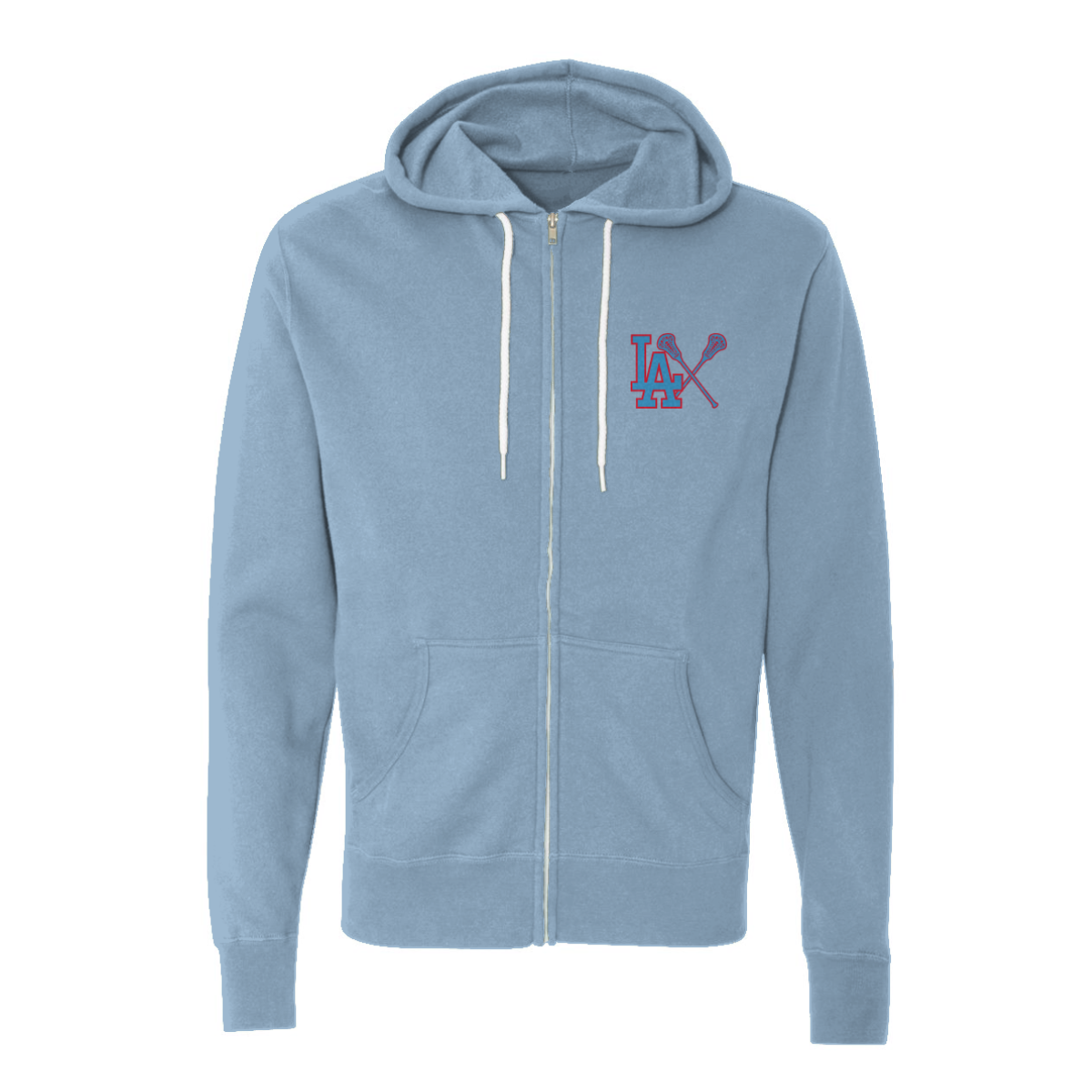 Adult Dodgers ITC Lightweight Full Zip Hoodie