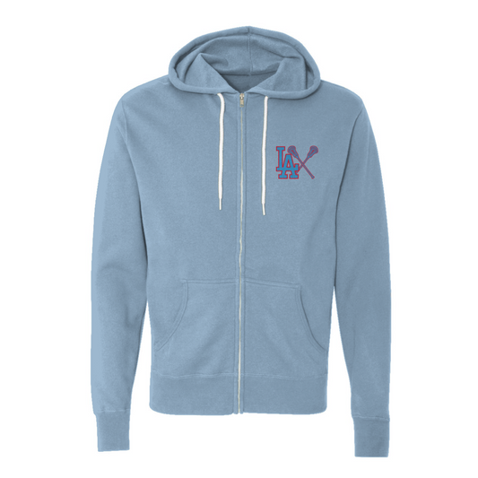 Adult Dodgers ITC Lightweight Full Zip Hoodie