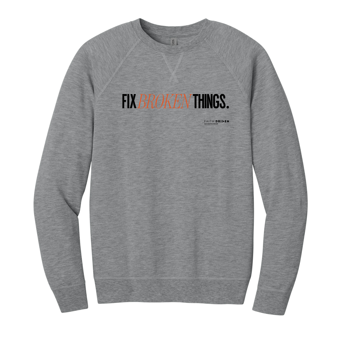 Adult Next Level Lightweight Crewneck - Fix (B)