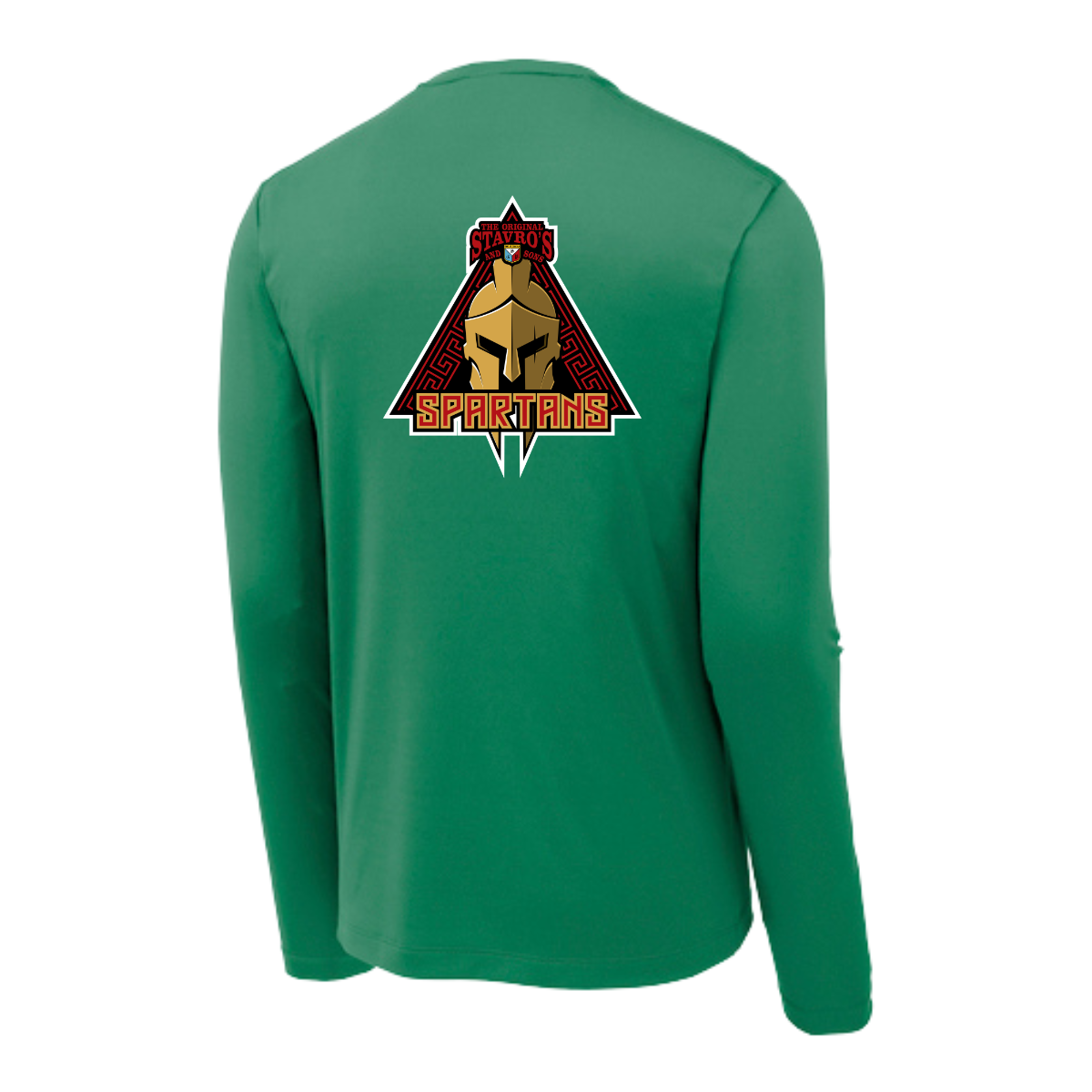 Adult Spartans Sport-Tek Posi UV Pro LS Tee