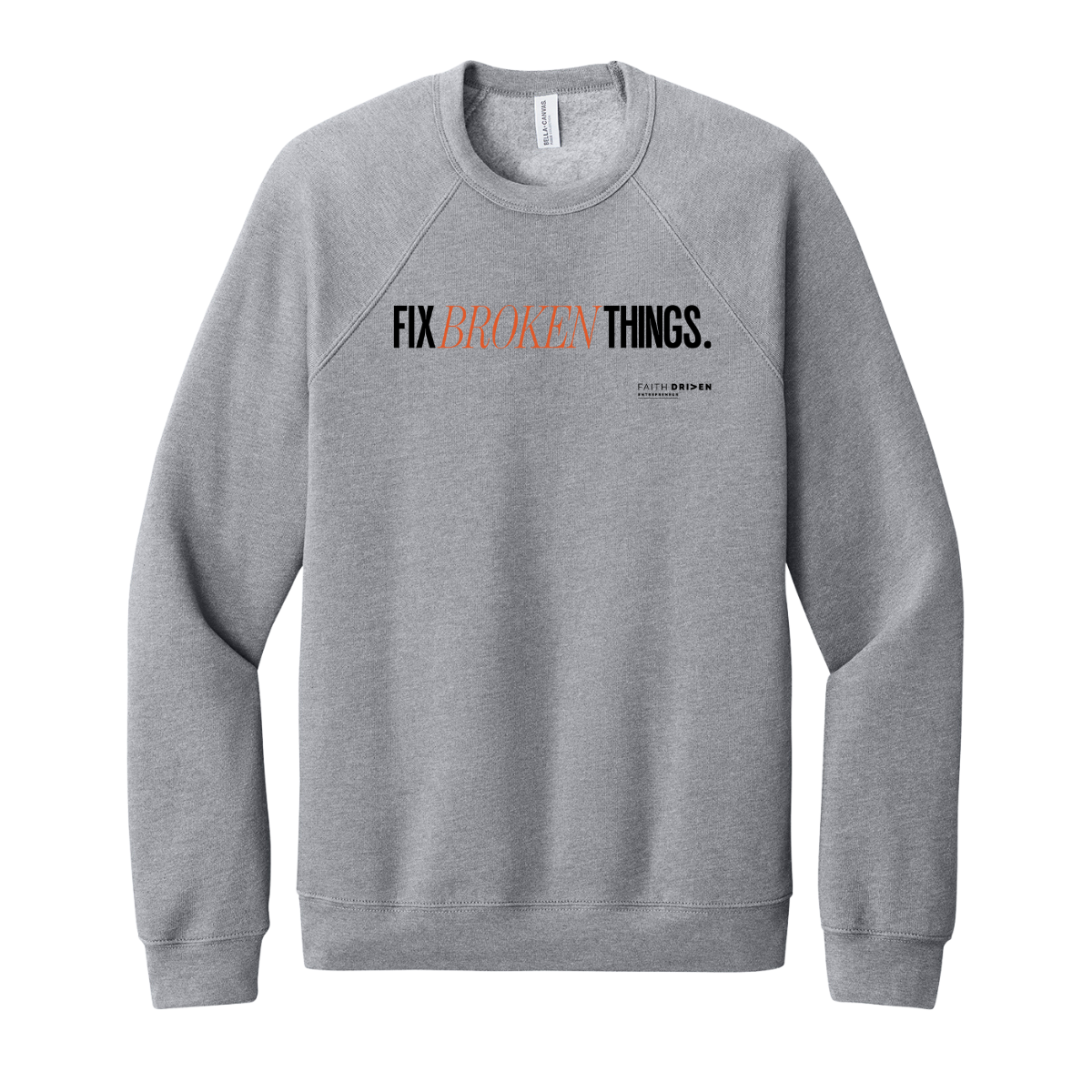 Adult Heavy Fleece Crewneck - Fix (B)