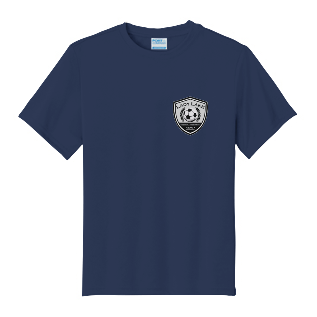 Youth Lady Lake Soccer Association Performance T-Shirt
