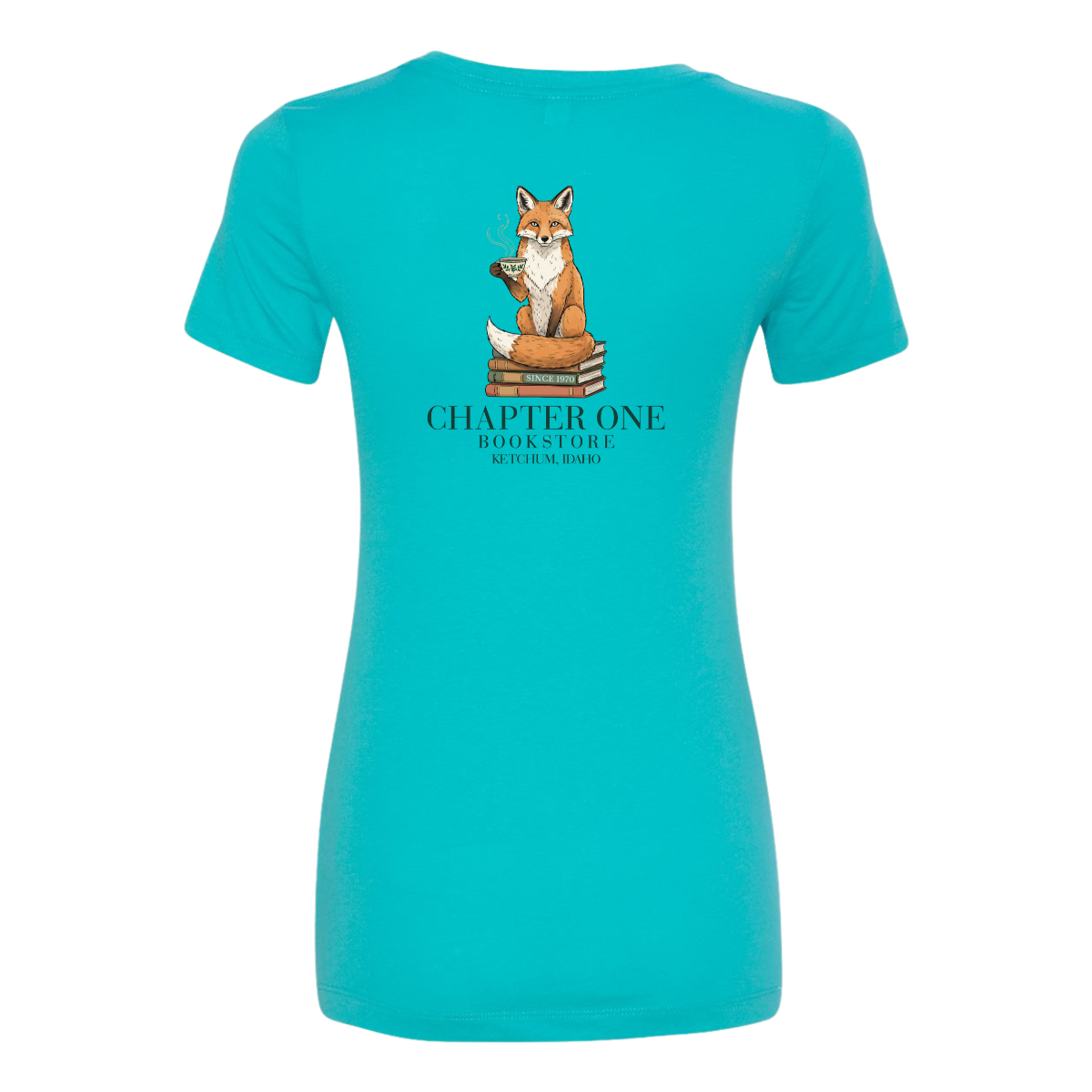 Women's Chapter One Bookstore Next Level Ideal T-Shirt