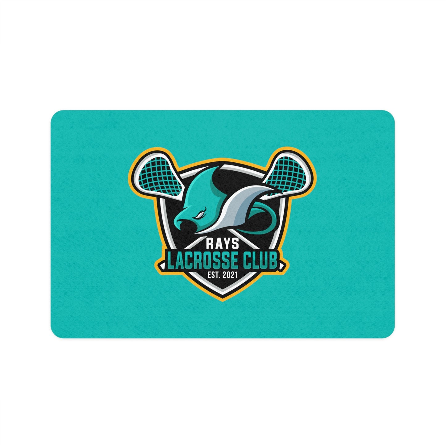 Rays Lacrosse Pet Food Mat (12"x18")