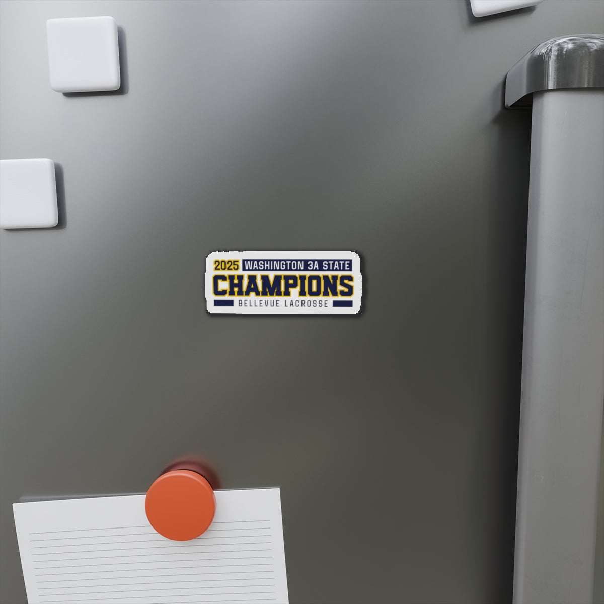 Bellevue Lacrosse Die-Cut Magnet