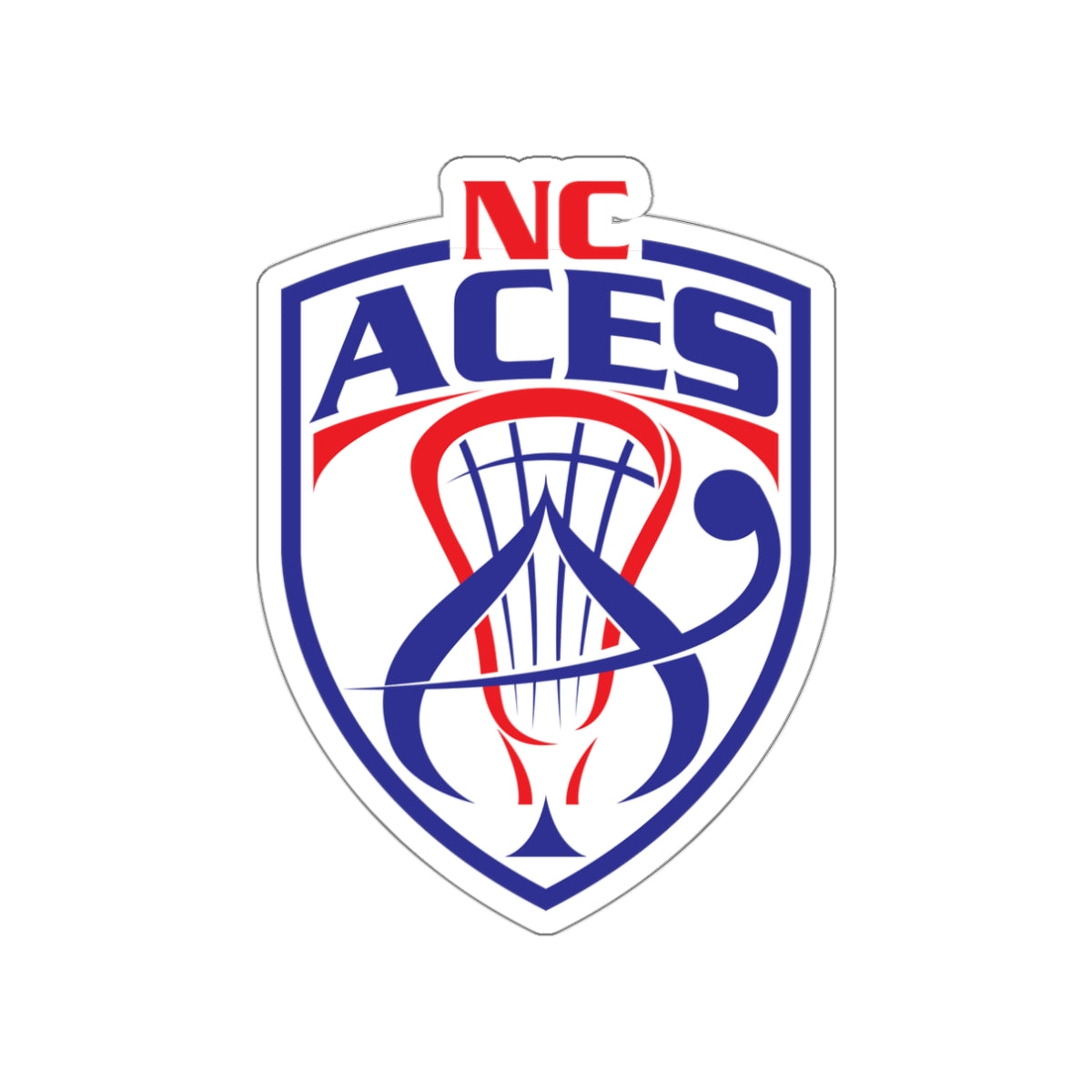 NC Aces Die-Cut Sticker