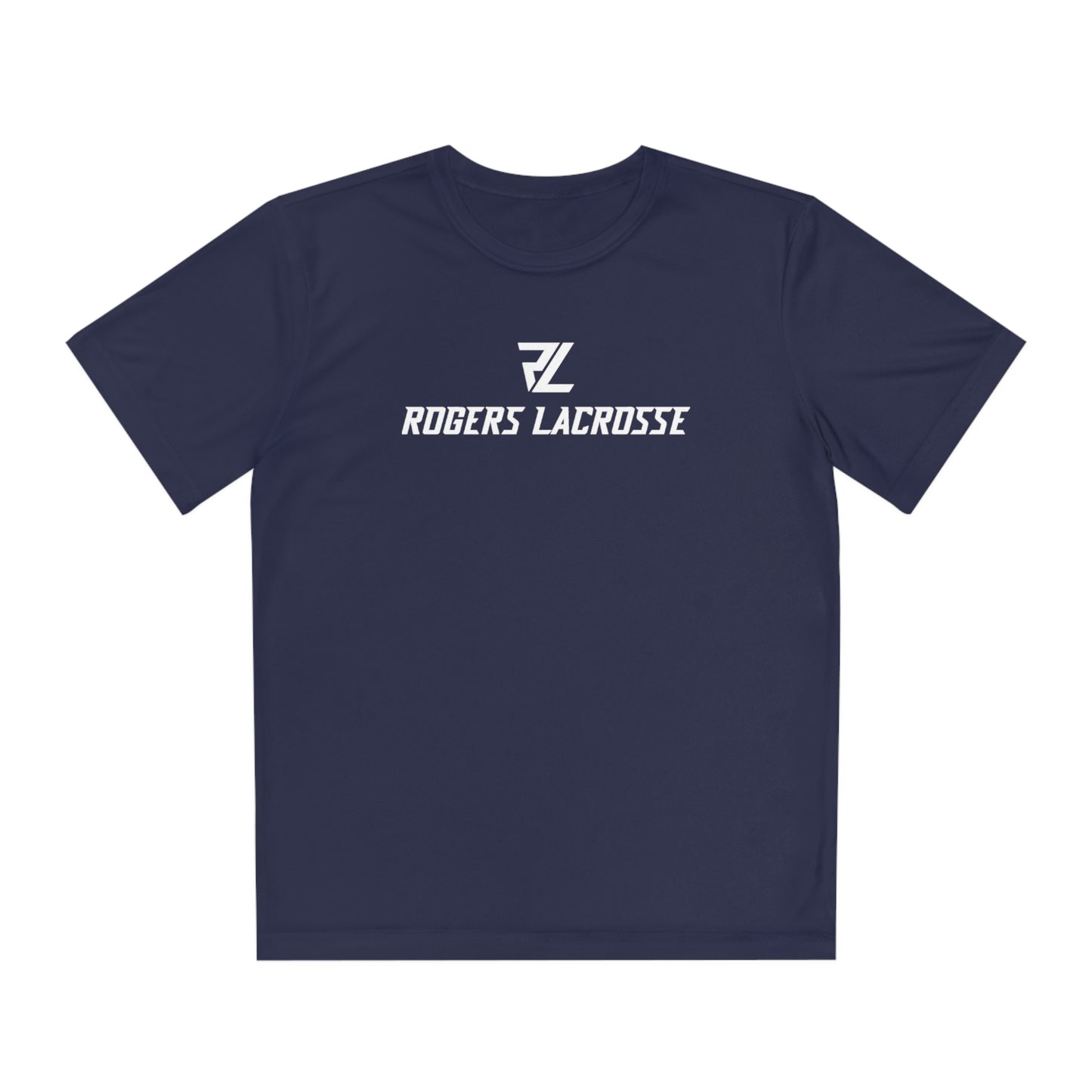 Youth Rogers Lacrosse Sport-Tek Performance Tee