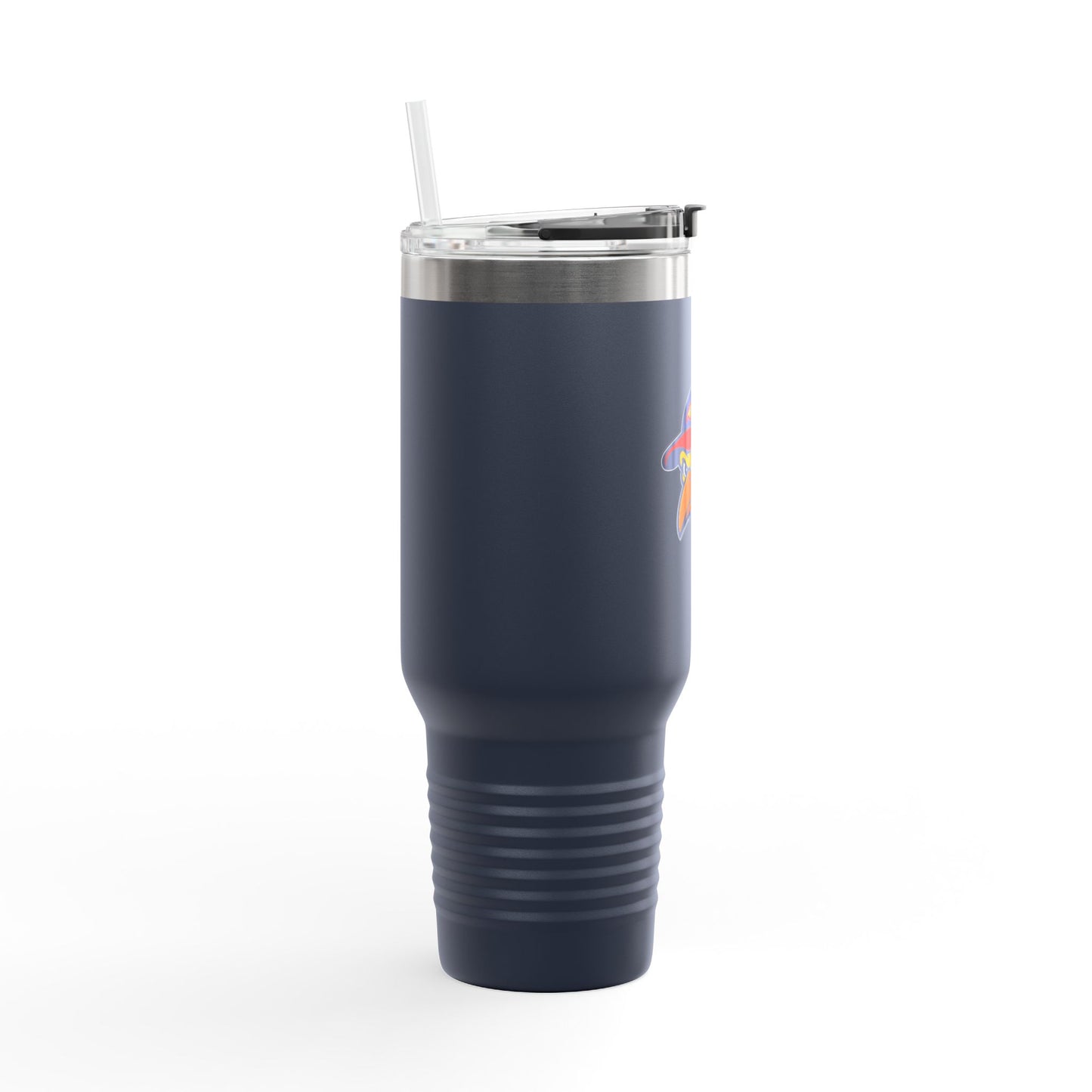 Mudhens Baseball Insulated Travel Mug (40 oz)