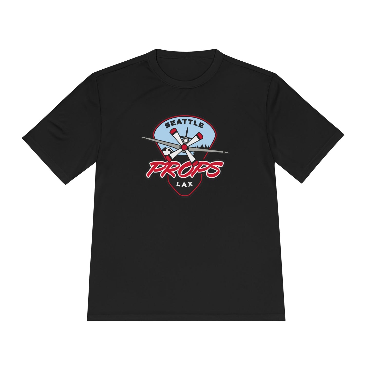 Adult Seattle Props Lacrosse Sport-Tek Performance Shirt
