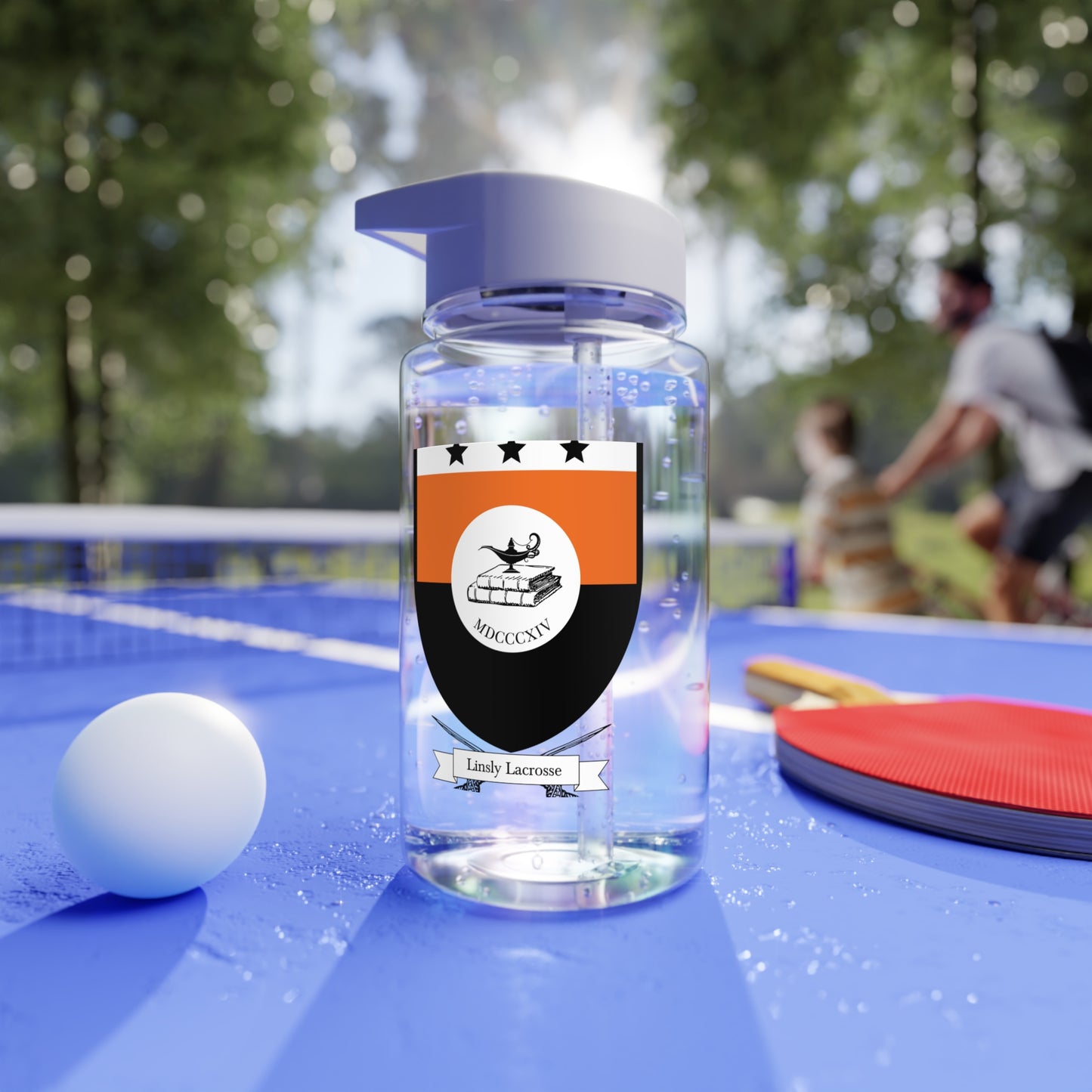 Linsly Lacrosse Tritan Water Bottle
