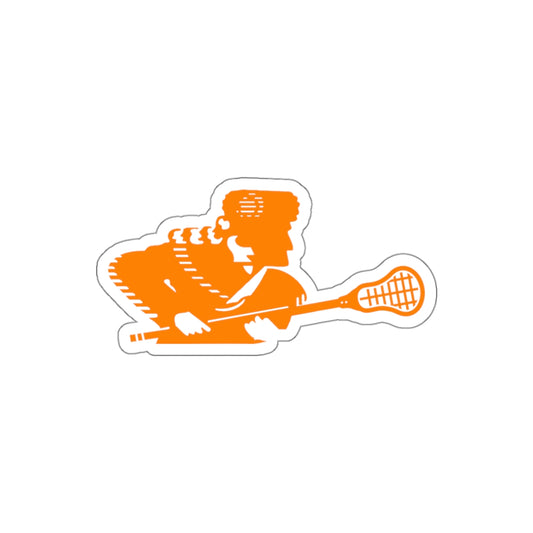 Tennessee Lacrosse Die-Cut Sticker (3x3, 4x4)