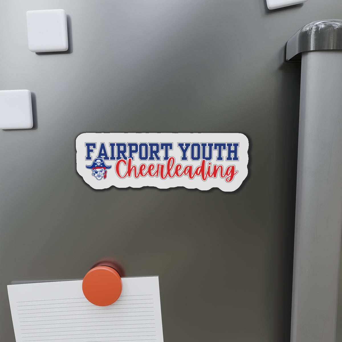 Fairport Football and Cheer Car Magnet