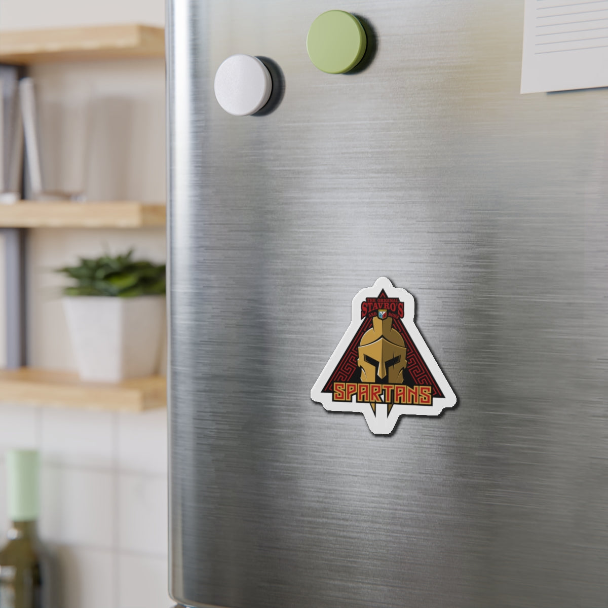 Spartans Die-Cut Magnet