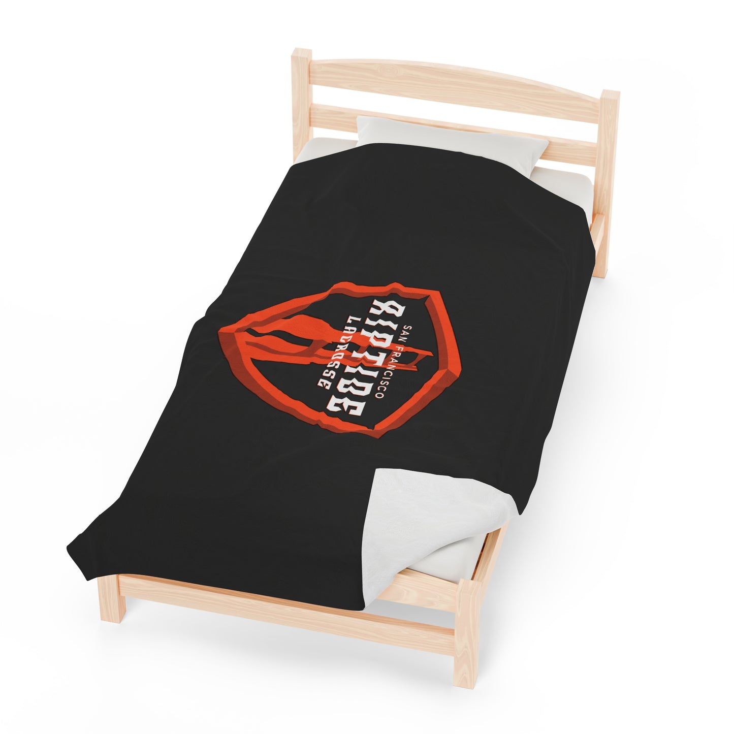 San Francisco Riptide Velveteen Plush Blanket (60" x 80")