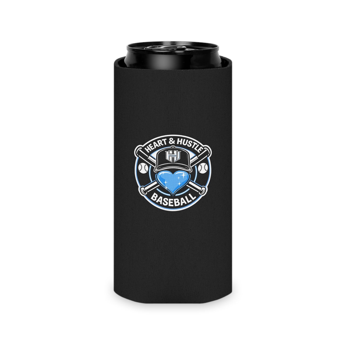Heart and Hustle Baseball Can Cooler 3-pack