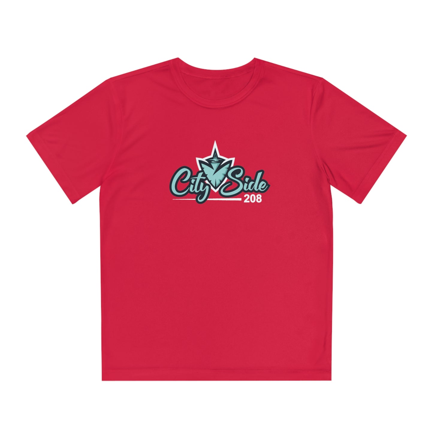 Youth CitySide208 Lacrosse Sport-Tek Performance Tee - 82