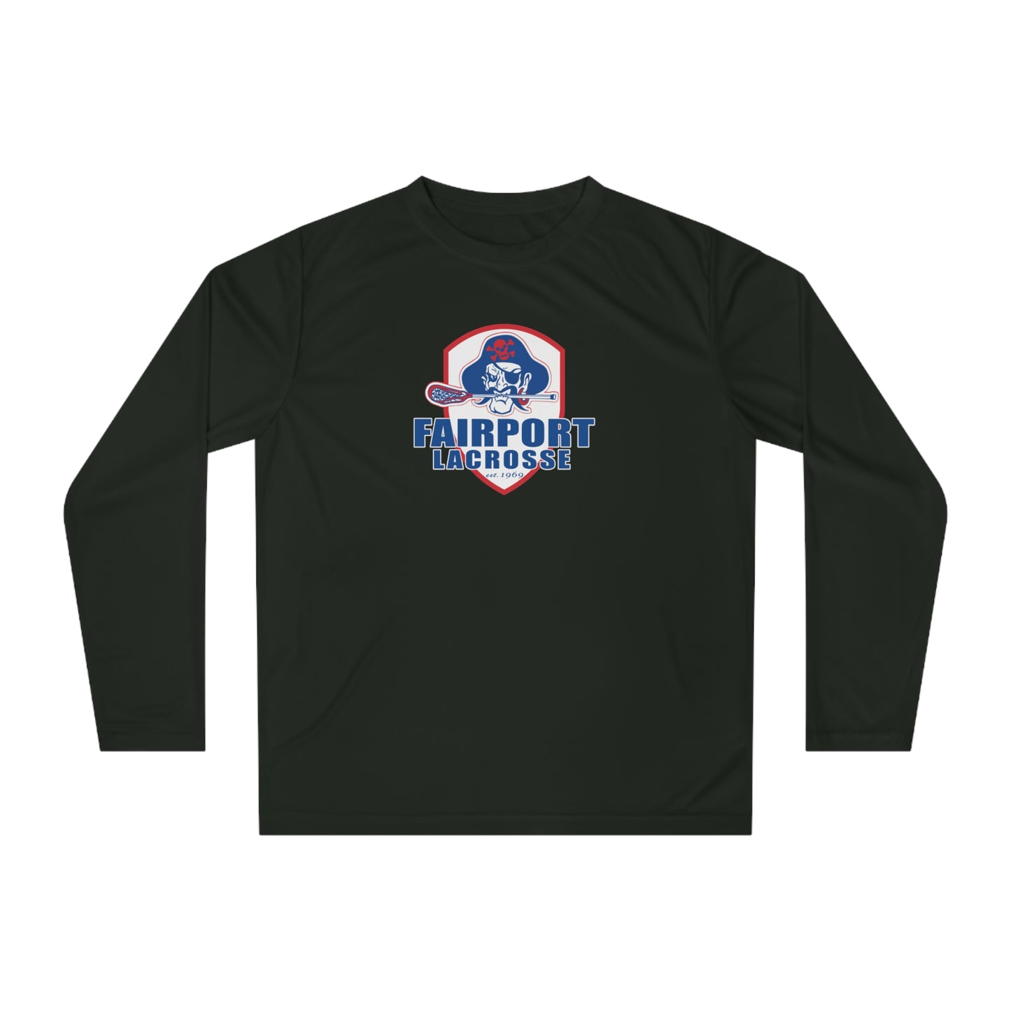 Adult Fairport Lacrosse Performance Long Sleeve Shirt