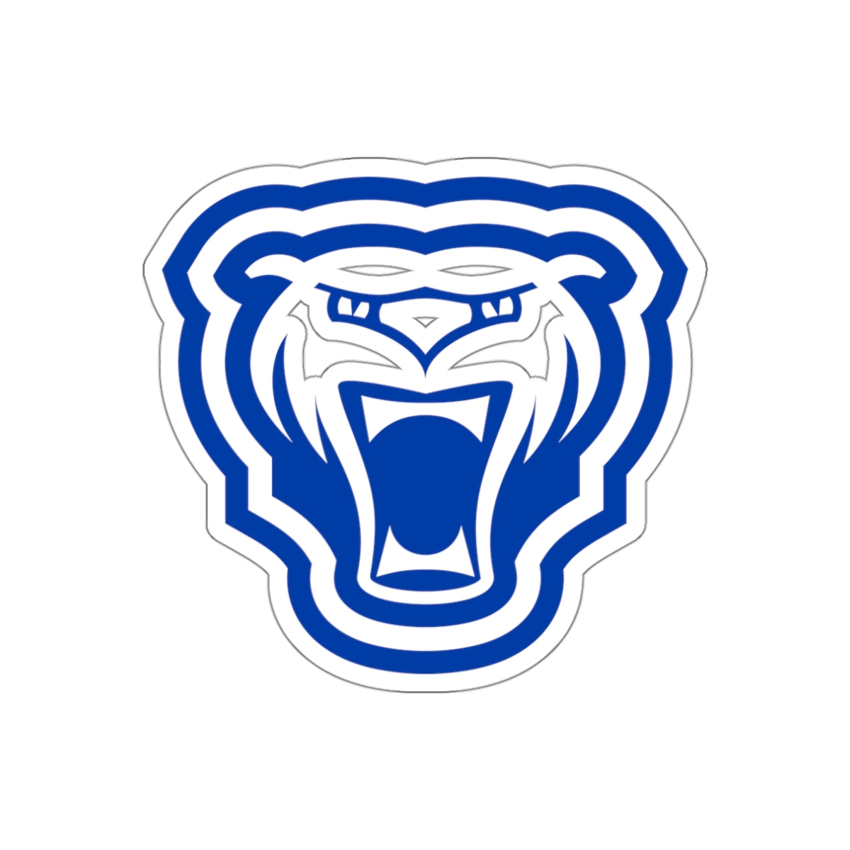 Bartlett HS Lacrosse Die Cut Stickers