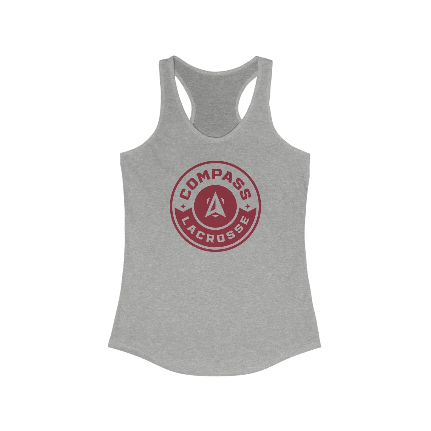 Women's Compass Lacrosse Next Level Racerback Tank