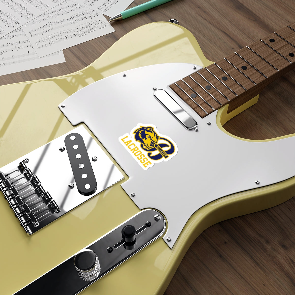 Bellevue Lacrosse Die-Cut Outdoor Sticker