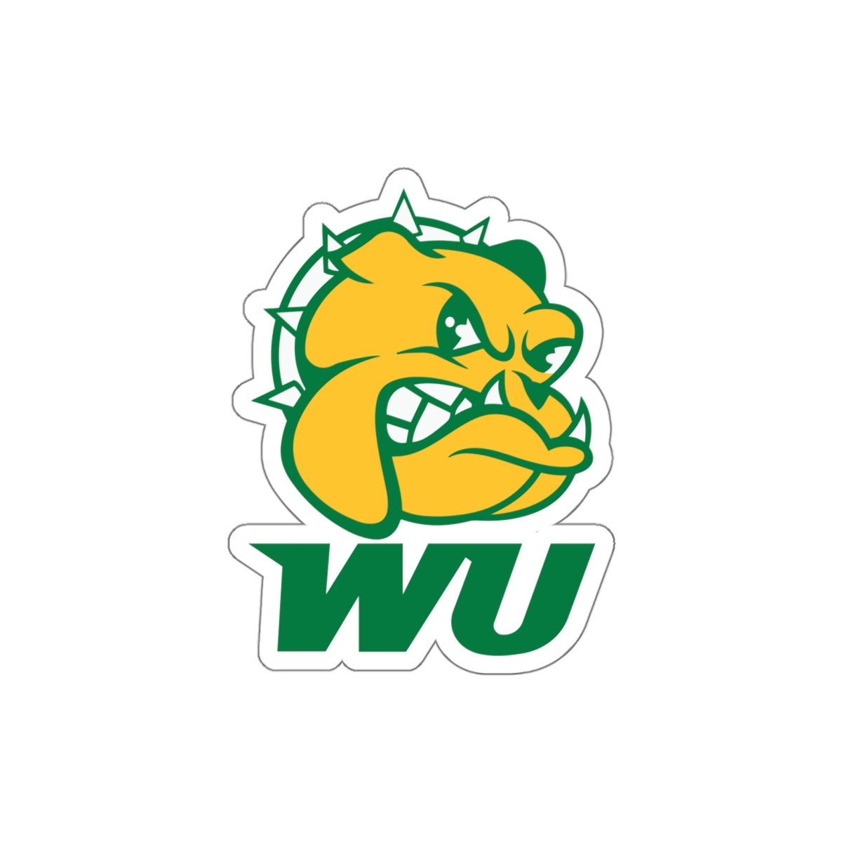 Wilberforce University Die Cut Stickers
