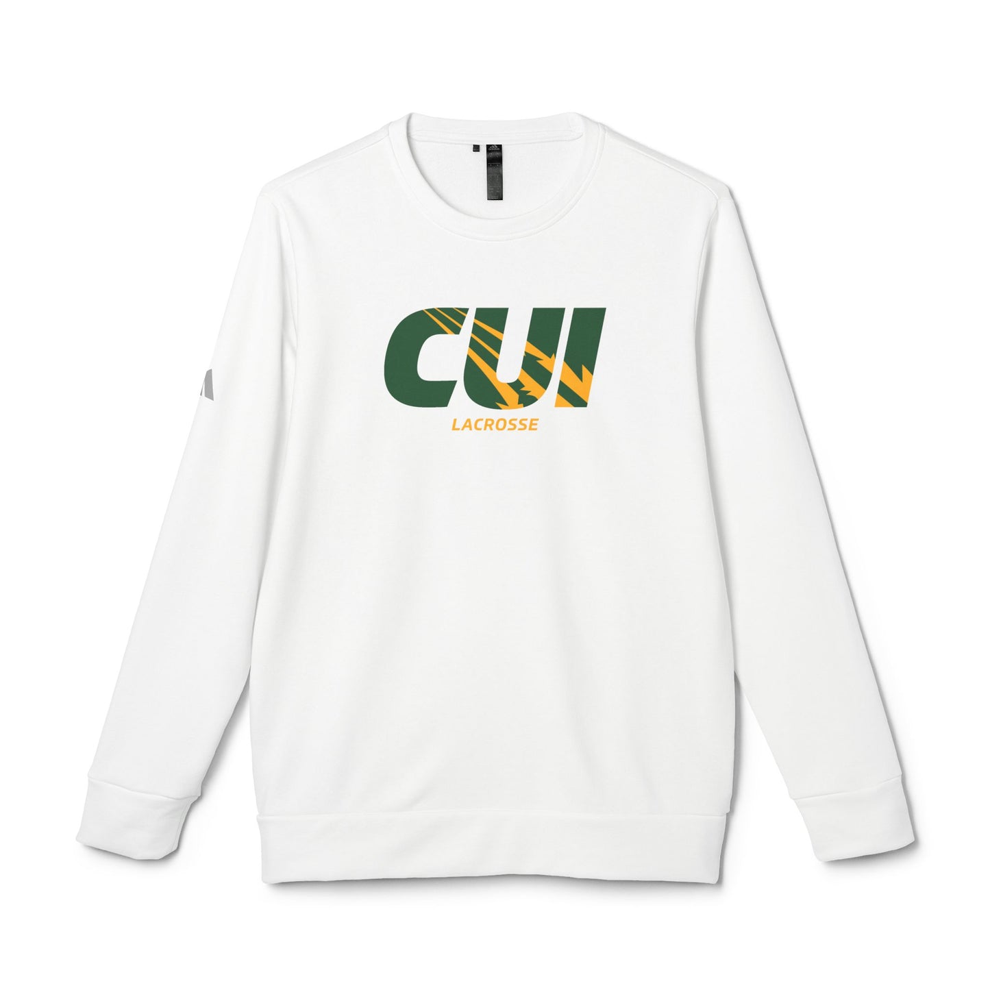 Adult CUI Lacrosse Adidas Fleece Crewneck Sweatshirt