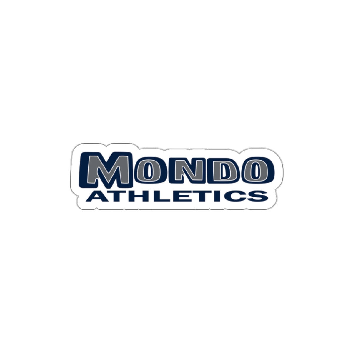 MONDO Athletics Die-Cut Outdoor Sticker