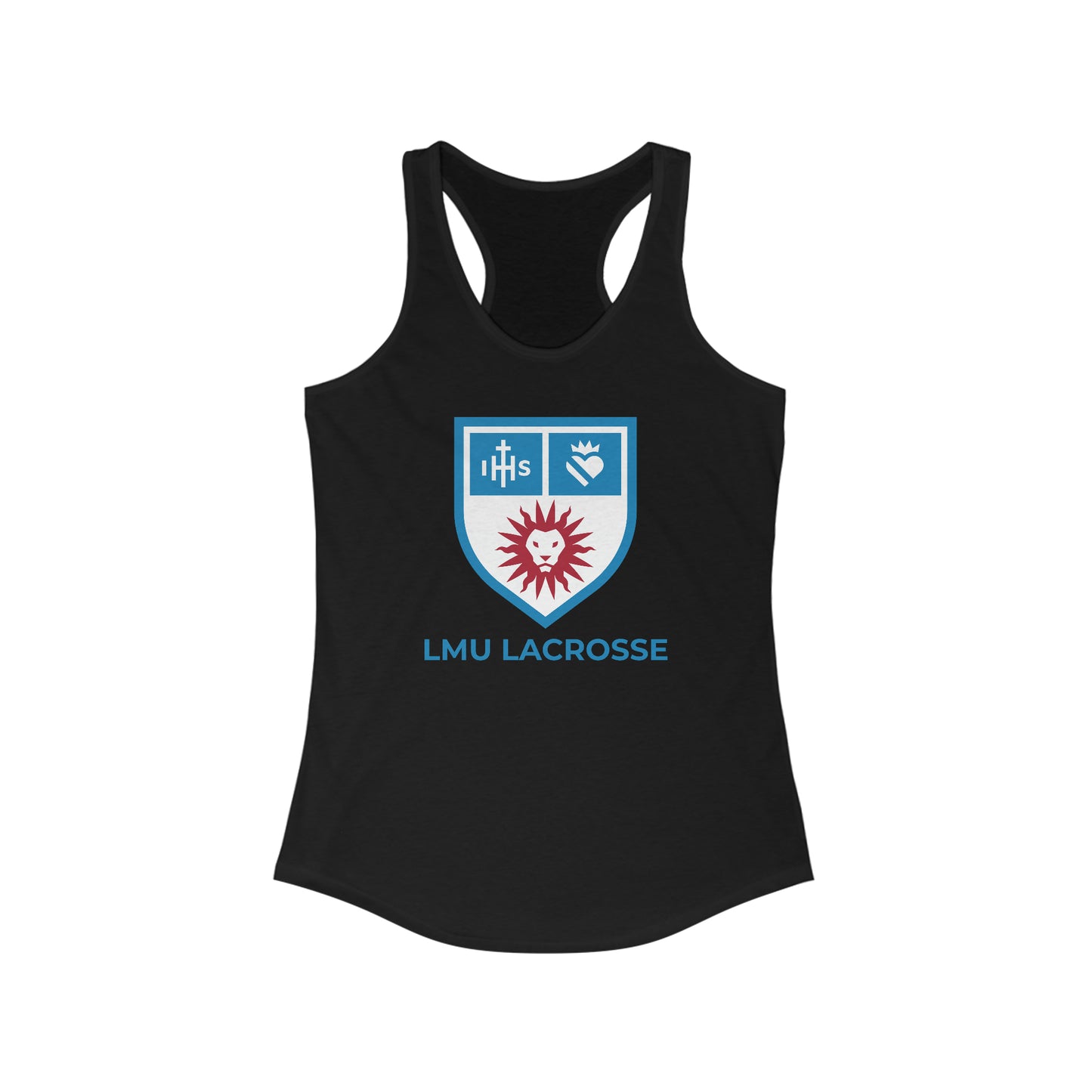 Women's LMU Lacrosse Next Level Racerback Tank